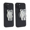 Unique Bargains Bears Silver Foil Phone Grip 1 Pc - 2 of 4