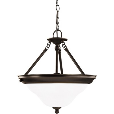 Generation Lighting Sussex 3 light Heirloom Bronze Ceiling Fixture 66062-782