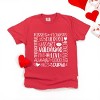 Simply Sage Market Valentine Collage Garment Dyed Tee - S - Red - 3 of 4