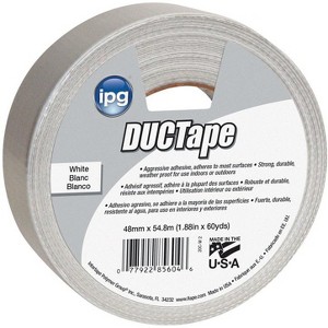 IPG JobSite 1.88 in. W X 60 yd L White Duct Tape - 1 of 1