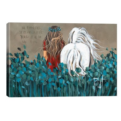 12" x 18" x 0.75" You Remain Close by Rut Art Creations Unframed Wall Canvas - iCanvas