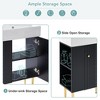 Lyngins 21.6" Storage Bathroom Vanity, Freestanding Vanity with Ceramic Sink & Overflow, Bathroom Storage Cabinet, Small-to-Medium Bathrooms - 2 of 4