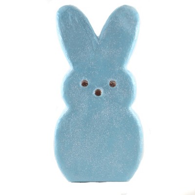 Easter 18.75" Blue Peep Bunny Peeps Marshmellow Look  -  Decorative Figurines
