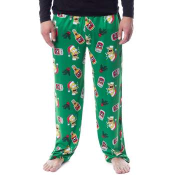 The Simpsons Mens' Homer Sprinkles Donuts Sleep Pajama Jogger Pants (xl ...