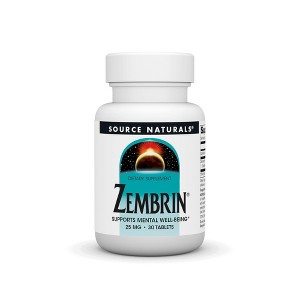 Zembrin 25mg by Source Naturals, Inc.  -  30 Tablet - 1 of 3