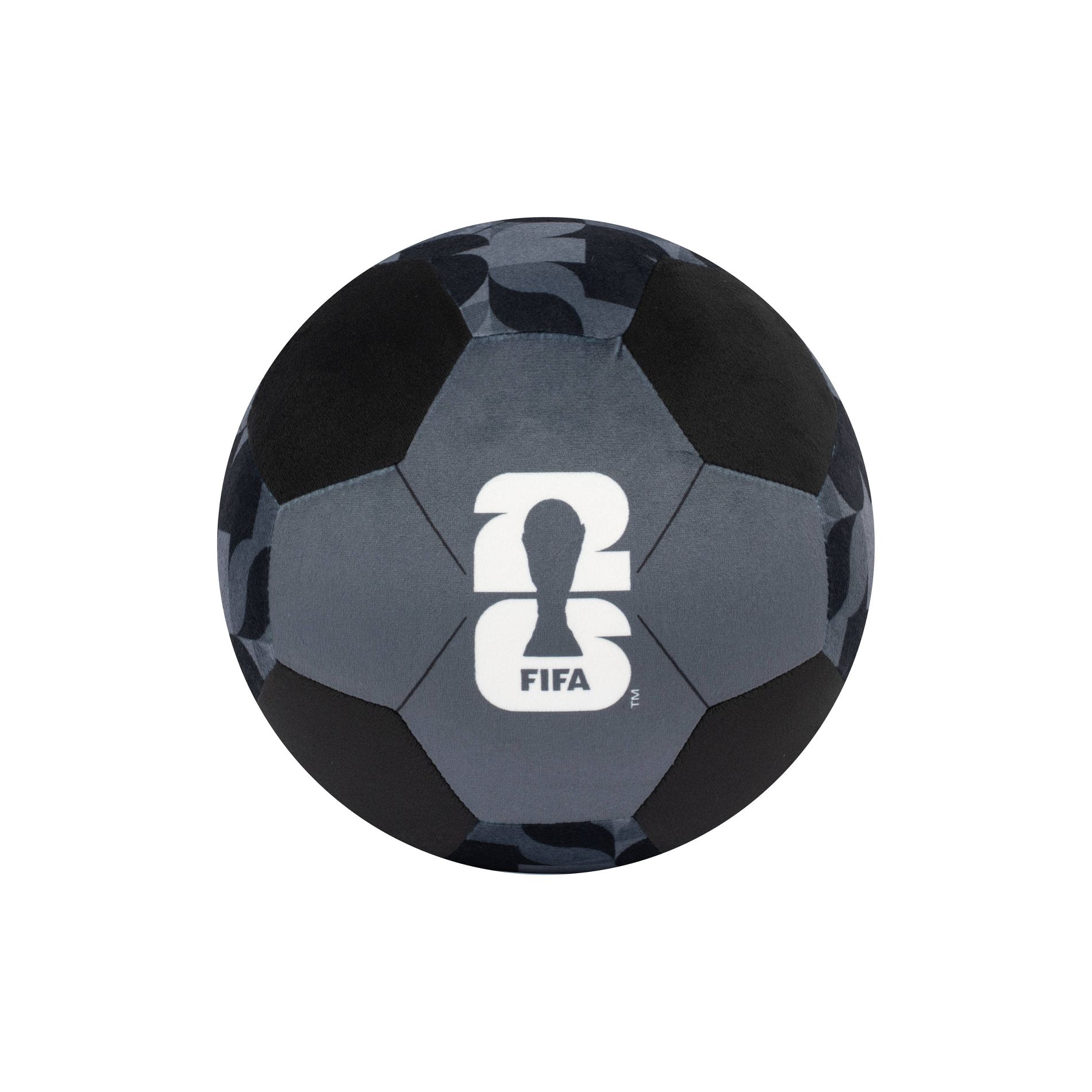 FIFA 9" Black Plush Soccer Ball