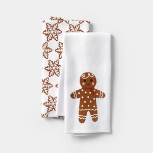 2pk Christmas Tea Towels - Wondershop™ - 1 of 3
