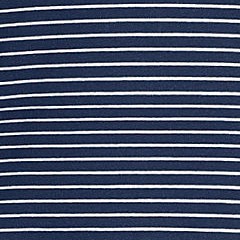 deep sea navy thin stripe