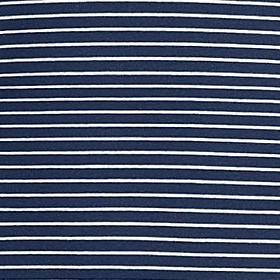 deep sea navy thin stripe