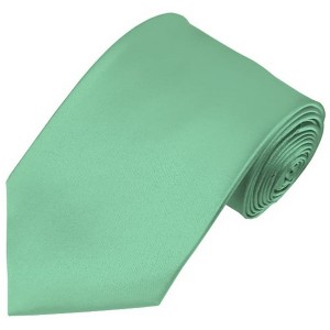 Solid Color 3.5 Inch Wide And 62 Inch Extra Long Necktie For Big & Tall Men - 1 of 4