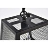 Elegant Lighting Talon Collection Pendant D9.8 H10.4 Lt:1 Matte Black Finish - 2 of 3