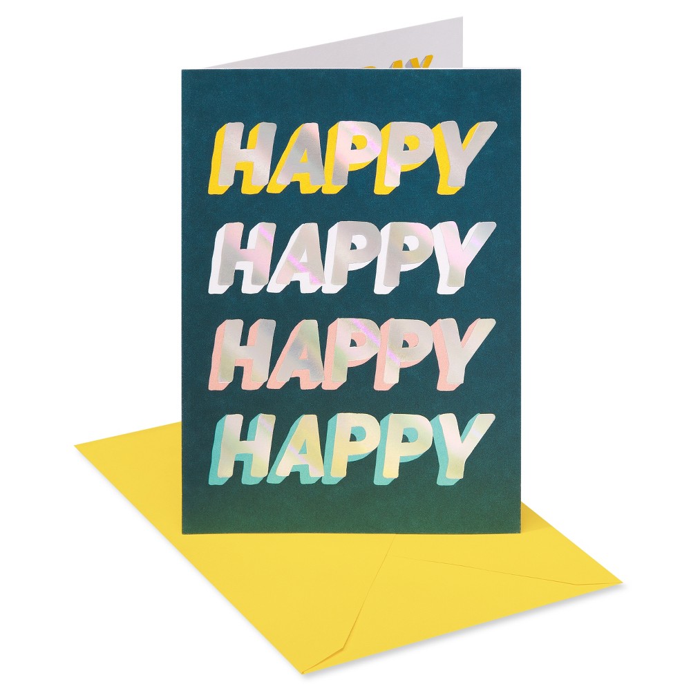 Photos - Envelope / Postcard 'Happy Birthday' Birthday Card