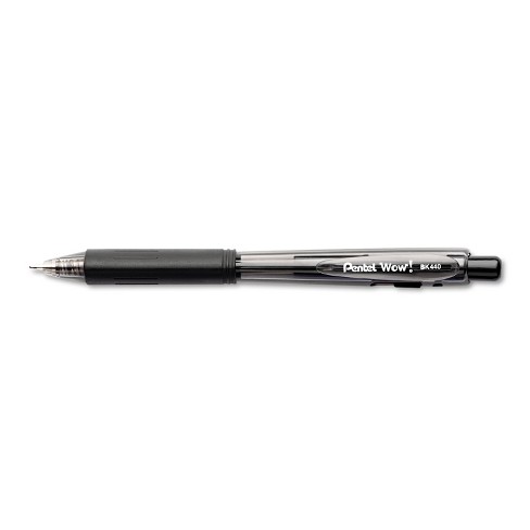 Pentel R.S.V.P. Medium 1.0mm Black Ink Ballpoint Pen, 2 count