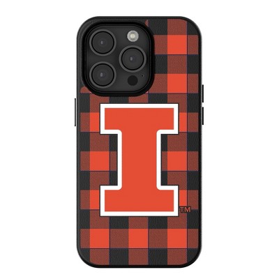 Keyscaper NCAA Plaid MagSafe Compatible Cell Phone Case for iPhone 16 Pro Max