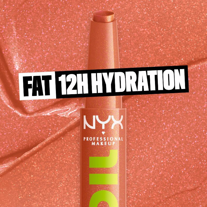 NYX Professional Makeup Fat Oil Slick Click Tinted Lip Balm - 0.07oz, 6 of 14