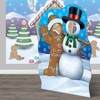 Beistle Gingerbrd Man & Snowman Photo Prop Stand-Up, 4' 1.25" x 3' 1.25", (1/Box) Multicolored - 2 of 4