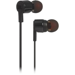 JBL T210 In-Ear Headphones (Black) - 1 of 4