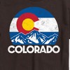 Men's - Instant Message - Retro Colorado Flag Mountains Short Sleeve Graphic T-Shirt - 2 of 4