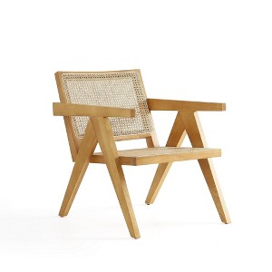 Hamlet Wood Accent Chair - Manhattan Comfort - 1 of 4