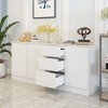 Famapy Modern Dresser Featuring Adjustable Shelving Inclined Hidden Handles and Abundant Storage - 3 of 4