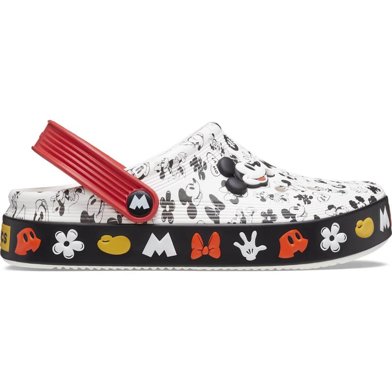 Crocs Kids' Disney Mickey Mouse Off Court Clogs, 3 of 7
