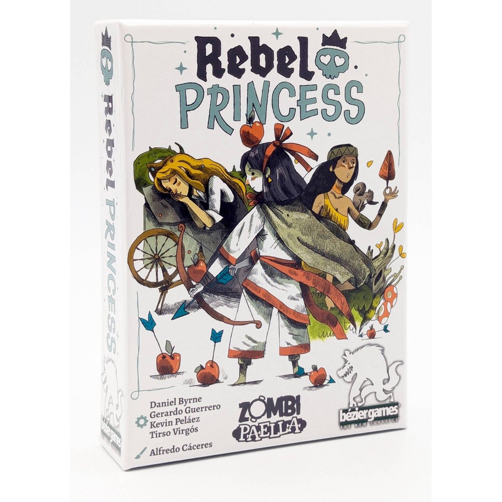 Photos - Board Game Bezier Games Rebel Princess Card Game: Creative Thinking Party for 3-6 Players with Instructions