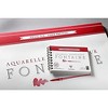 Clairefontaine Fontaine Watercolor Cold Pressed 300g - Wirebound 12 Sheets - 4 3/4 x 7 - 3 of 4