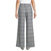 Lands' End Women's Brushed Flannel High Rise Pleated Wide Leg Pants - 2 of 3