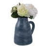 Terracotta Pottery Vase with Handle - Rustic Flower Container - Decorative Farmhouse Accent for Home, Office, Bedroom, Living Room - 3 of 4