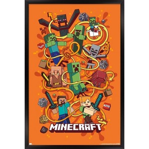Trends International Minecraft - Funtage Framed Wall Poster Prints - 1 of 4