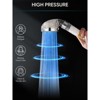 Cobbe Filtered LED Shower Head with Handheld,  High Pressure Shower Head with Filter, Water Saving Spray Handheld Showerheads with Hose and Base - 4 of 4