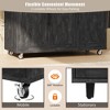 YOOCOZZ 51.2" Farmhouse Rolling Kitchen Cart with Drop Leaf and Ample Storage Space - 4 of 4