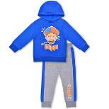 Blippi Boy's Hey It's... Blippi Graphic Printed Hoodie and Jogger Pants Set for kids