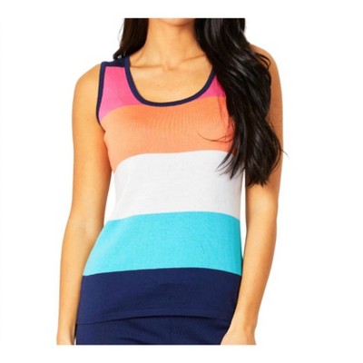 Women's Stripe Tank Top - Angel Apparel