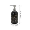 Unique Bargains Durable Cylinder Marble Soap Dispenser 1 Pc - 4 of 4