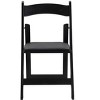 NicBex Mid Century Rustic Wood Dining Chairs Set of 4 with Upholstered Seat,Folding Accent Chairs for Dining Room,Living Room - 3 of 4
