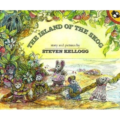 The Island of the Skog - (Picture Puffin Books) by  Steven Kellogg (Paperback)