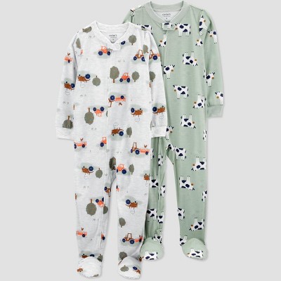 Carter's Just One You® Toddler Boys' 2pk Footed Pajama