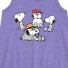 - Peanuts - Snoopy Siblings Graphic Sleeveless Aline Dress - 2 of 3