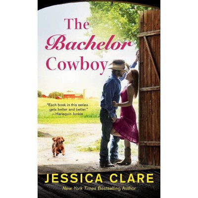 The Bachelor Cowboy - (Wyoming Cowboys) by  Jessica Clare (Paperback)