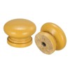 Unique Bargains Round Wood Drawer Cabinets Knobs and Pulls with Screws 12 Pcs - 4 of 4