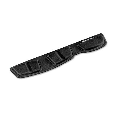 Fellowes Memory Foam Keyboard Palm Support 13 3/4 x 3 3/8 Black 9182801