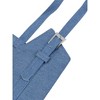 INSPIRE CHIC Women's Elastic Wide Waist Belt, Steampunk Underbust Corset Belts Faux Leather/Denim for Dress - 4 of 4
