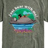 Men's - Disney - Mowgli and Baloo Just Bear With Me Short Sleeve Graphic T-Shirt - 2 of 4