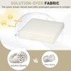 Aoodor Patio Chair Cushions Set of 2, Water Resistant Outdoor Seat Cushions with Handle and Ties, Square Corner Cushions for Patio Furniture - 3 of 4