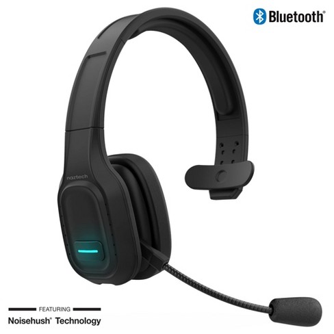 Naztech Nxt-700 Xtreme Noise Cancelling Wireless Trucker Headset Black :  Target