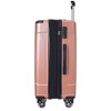 Whisen 28” Expandable ABS Hardshell Checked Luggage Suitcase with 3-Dial TSA Lock, Double Spinner Wheels - 3 of 4