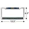U of Tennessee - Chattanooga Mascot Full Size Standard License Plate Metal Frame - 4 of 4