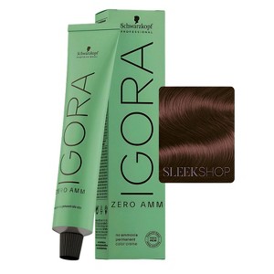Schwarzkopf Professional Igora Zero AMM Ammonia-Free Permanent Color Creme - Hair Dye Haircolor - 1 of 3