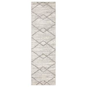 Oriental Weavers Verona 143W6 Ivory/ Grey Indoor Area Rug - 2'3" x 7'6" - 1 of 4